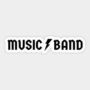 Music Band Sticker